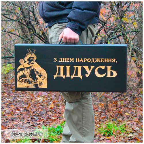Набір шампурів у кейсі "Буковина"