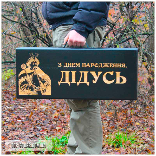 Набір шампурів у кейсі "Буковина"