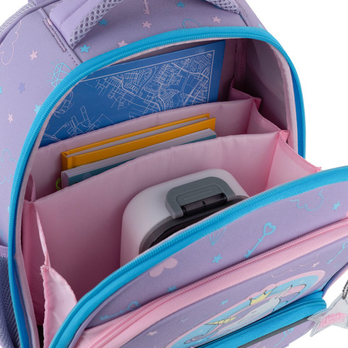 Рюкзак для школи каркасний GoPack Education Fairytale Unicorn GO25-597M-3  подарунок олівці  (на зріст дитини 130-145 см)