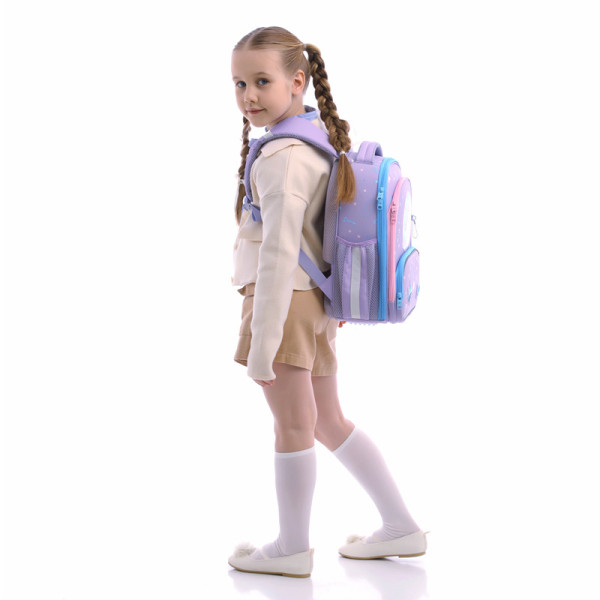 Рюкзак для школи каркасний GoPack Education Fairytale Unicorn GO25-597M-3  подарунок олівці  (на зріст дитини 130-145 см)