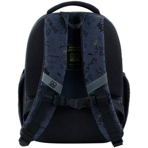 Рюкзак для школи каркасний GoPack Education Super Skater GO25-597M-4  подарунок олівці на 12 кольорів і ланчбокс з наповненням
