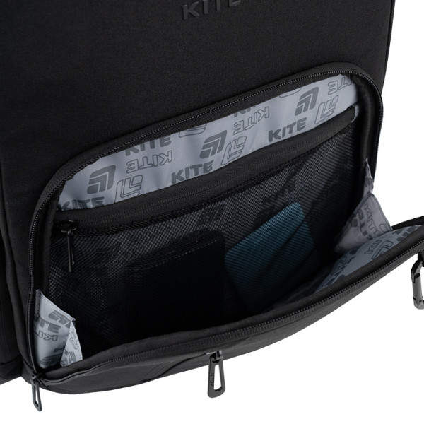 Рюкзак Kite K25-2722L  подарунок термос  43x29,5x14,5  чорний