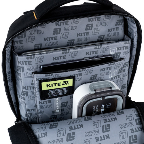 Рюкзак Kite K25-2579L  подарунок пляшка  43,5x30x16  чорний