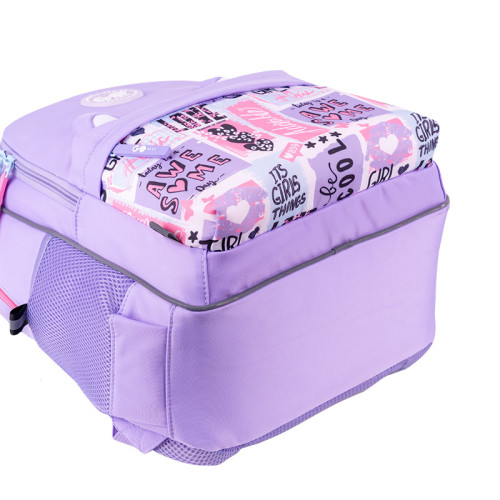 Рюкзак шкільний GoPack Education Cute Ears GO26-182M-4  подарунок пляшка Kite  (на зріст дитини 130 - 145 см)