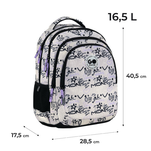 Рюкзак GoPack Teens GO26-162M-1  подарунок пляшка Kite  (на зріст дитини 130 — 145 см)
