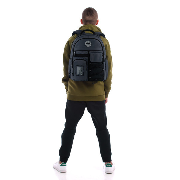 Рюкзак GoPack Education Teens GO26-184L-4  подарунок пляшка Kite  (на зріст дитини 145 — 175 см)