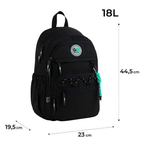 Рюкзак для міста GoPack GO26-121L-4  подарунок пляшка для води Kite