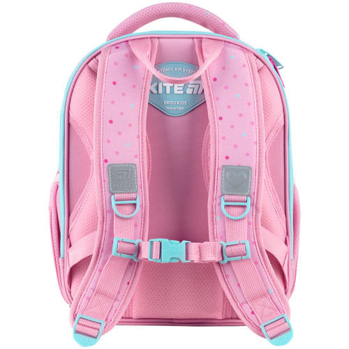 Рюкзак шкільний каркасний Kite Hello Kitty HK26-555S-1  подарунок олівці та пенал зовнішні габарити 36,5x27x15,5