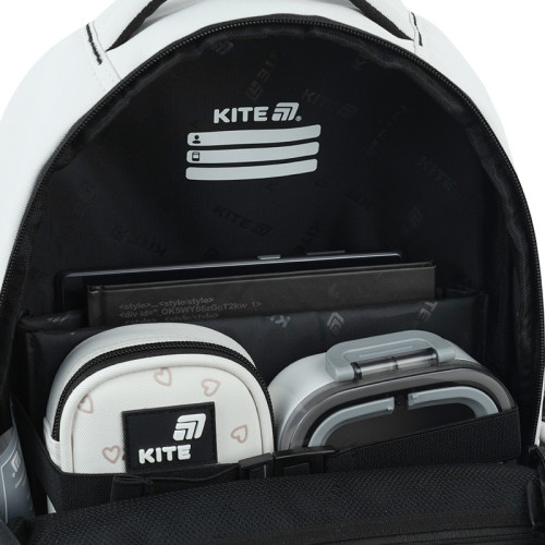 Шкільний рюкзак Kite Hello Kitty HK26-1022M   подарунок олівці та пенал   зовнішні габарити 39x28x12,5
