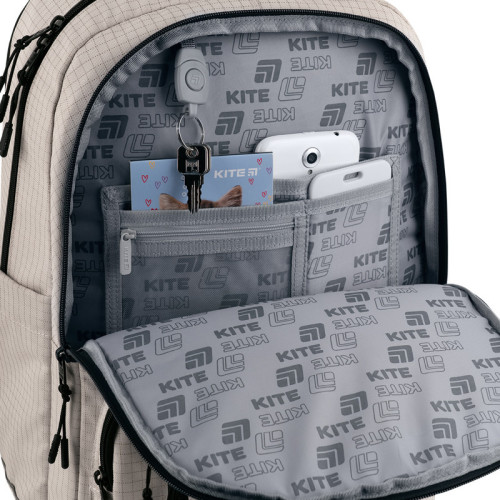 Рюкзак Kite Education teens Prime K26-2594M-1  подарунок термос  (на зріст дитини 130-145 см)
