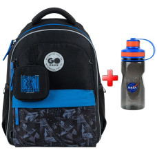 Рюкзак шкільний GoPack Education Fearless Vibe GO26-182M-6  подарунок пляшка Kite  (на зріст дитини 130 — 145 см)