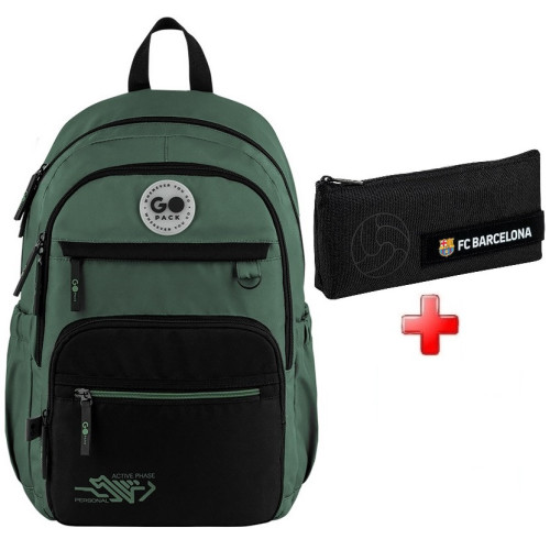 Рюкзак GoPack Teens GO26-121L-3  подарунок пенал Kite  (на зріст дитини 145 — 175 см)