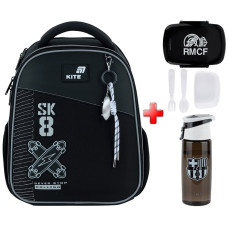 Рюкзак шкільний каркасний Kite Education Skate K26-555S-7  подарунок ланчбокс та пляшка  (на зріст дитини 115-130 см)