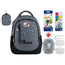 Шкільний рюкзак Kite Shine K26-700M-2  подарунок ланчбокс, фарби та олівці  зовнішні габарити 38x28x16