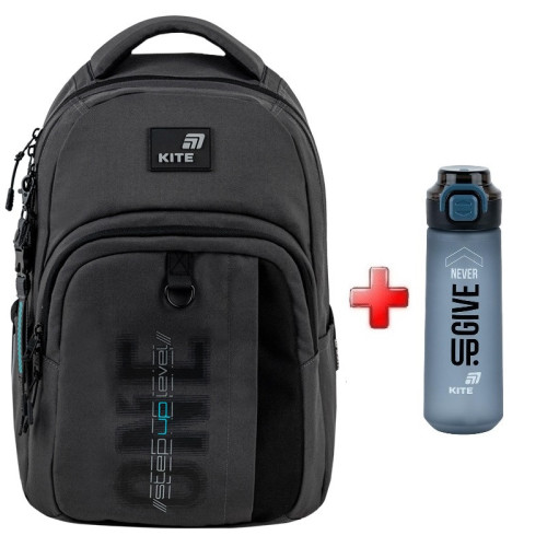 Рюкзак Kite Education teens Step Up K26-2578M-3  подарунок пляшка  (на зріст дитини 130-145 см)