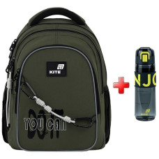 Рюкзак Kite Education teens Trust Yourself K26-8001M-2  подарунок пляшка  (на зріст дитини 130-145 см)