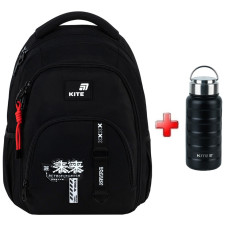 Рюкзак Kite Education teens Anime Boy K26-905M-3  подарунок термос  (на зріст дитини 130-145 см)